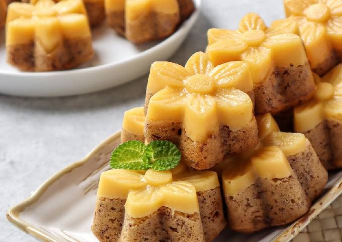 Bagaimana Menyiapkan Bolu Kukus Pisang Keju Anti Gagal