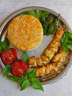 عکسی از دستور جوجه کباب با شیر 🌸