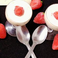 A picture of #vanilla scoop.