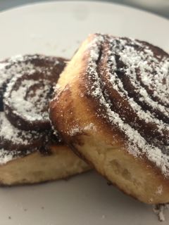 Kakaós csiga recept fotója
