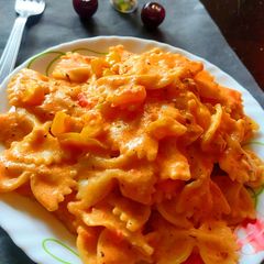 Chipotle Veg Pasta A picture of Chipotle Veg Pasta.