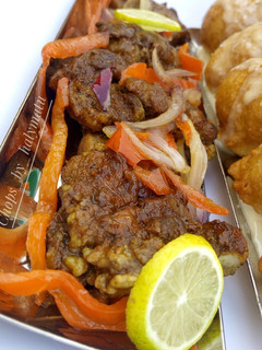 A picture of Grilled lamb.