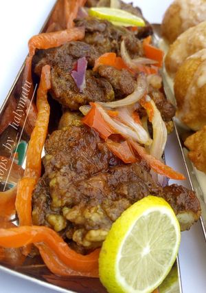 A picture of Grilled lamb.