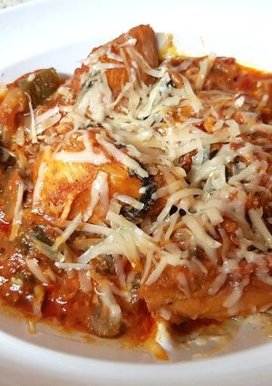 A picture of My Chicken with Mediterranean Tastes. 😘.
