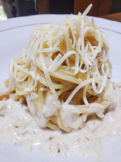 Foto resep Spaghetti carbonara simpel