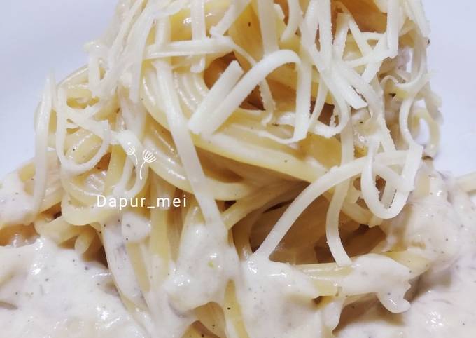 Spaghetti carbonara simpel