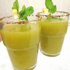 A picture of Instant raw mango juice.