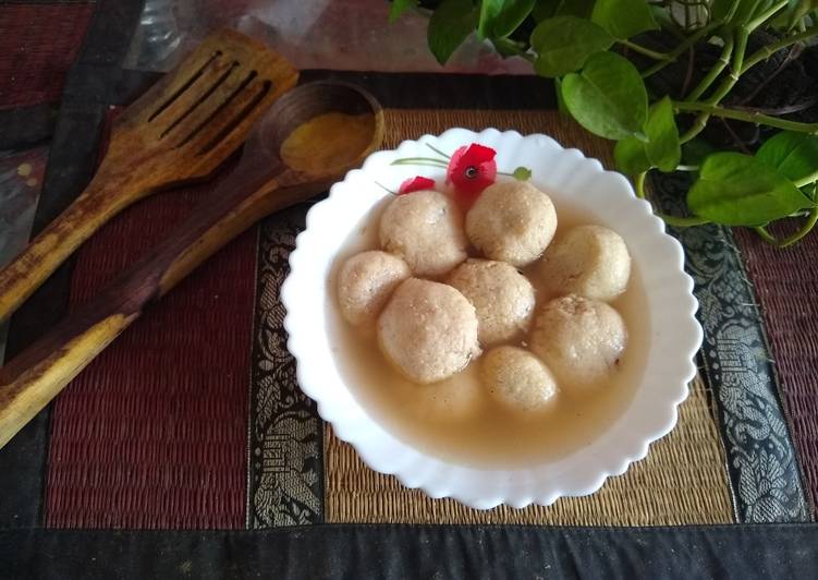 creative Choco stuffed rasgulla Recipe | Easiest way to make Choco stuffed rasgulla step by step