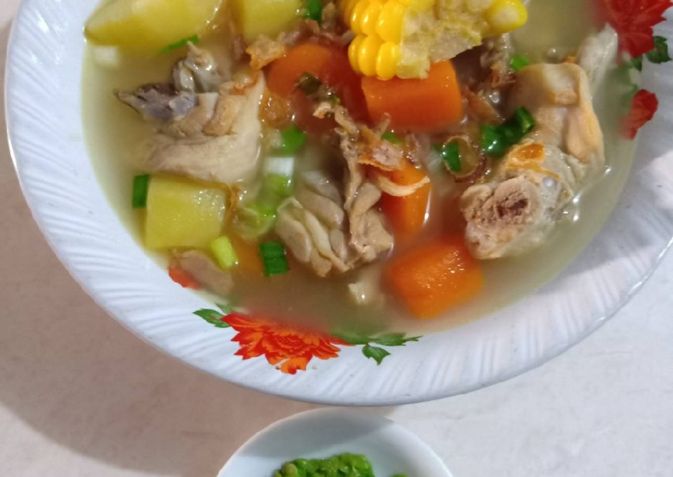 Sop ayam kampung