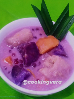 Foto resep Kolak Pisang Ubi Ungu Mutiara