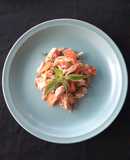 Pasta al jengibre con pollo