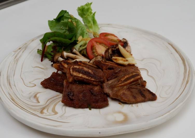 Bumbu meracik La Galbi Ala Chef Jun yang Menggugah Selera