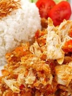 Foto resep Ayam geprek maknyusssss