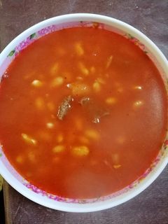 صورة لوصفة فاصوليا بلحمة