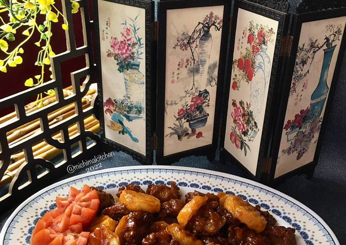 Resep Daging Goreng Asam Manis yang Bikin Ngiler