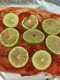 Brad's chile lime grilled salmon