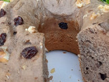 Budín de lentejas, nueces y pasas 😋 en licuadora