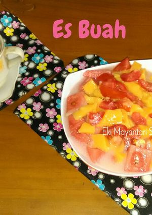Foto resep Es Buah #PR_recookminumandingin