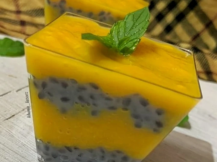 Easy Steps to Prepare Mango and chia pudding the So Delicious Really delicious