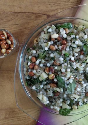 A picture of Sabudana khichdi.