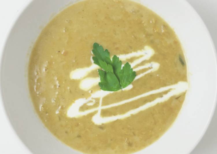 Recipe of Award-winning Lentil Soup #AskenDiet