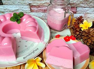 Foto resep Puding Lapis Busa Cocopandan