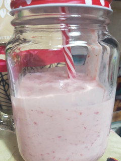 Φωτογραφία της συνταγής Milkshake φράουλα-μπανάνα