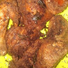 A picture of #njaanuary fried chicken.