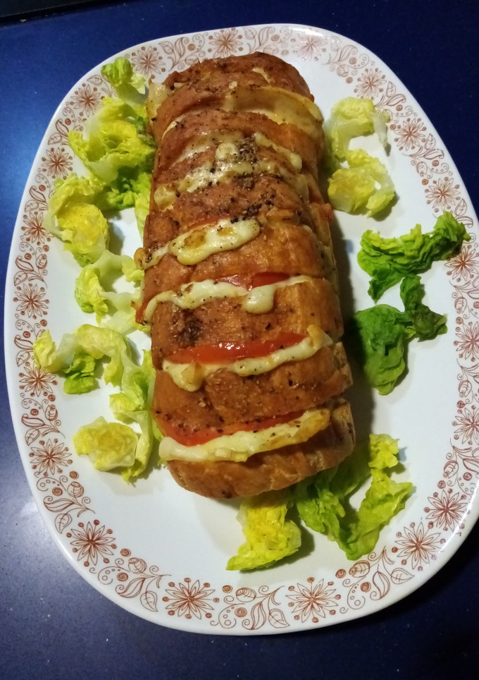 Una foto de Barra de pan rellena