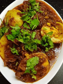 முட்டை தொக்கு 🍛🙂 (Muttai thokku recipe in tamil) செய்முறை முக்கிய புகைப்படம்