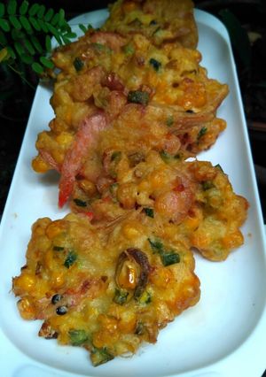 Foto resep Bakwan Jagung Udang