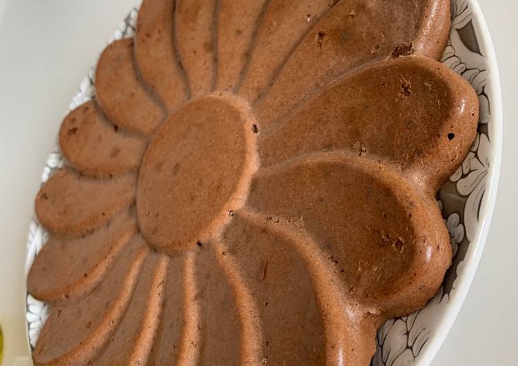 Bizcocho chocolate fit sano, rico y rápido
