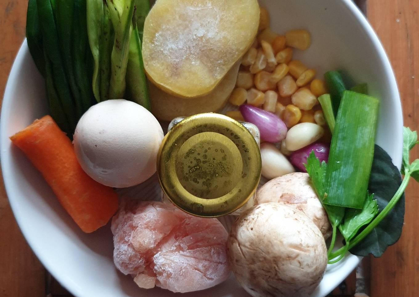 MPASI 4* 6M Sop Ayam+Telur Yampung kocok. ENAK BERGIZI