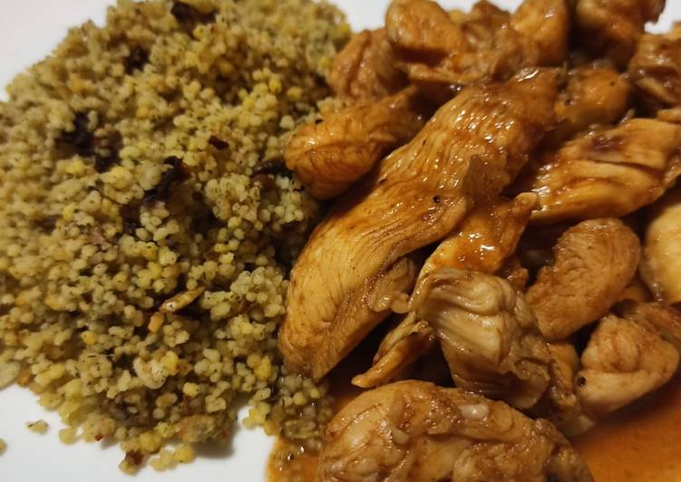 Steps to Prepare Speedy Chicken in Marmalade “Chutney”