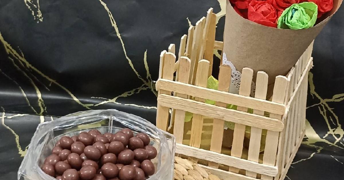 Resep Hampers Bouquet Bunga - Bola2 Susu Coklat oleh Ibu Tina