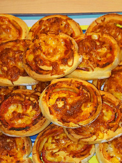 Pizzás csiga recept fotója