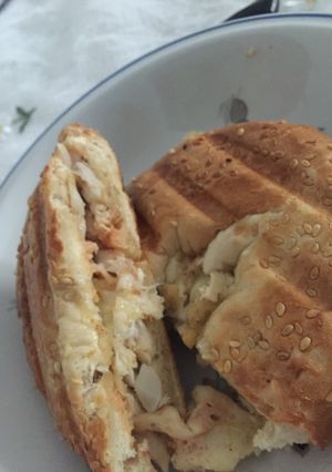 صورة لوصفة ساندويش السمك