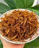 Xá Bấu (Củ Cải Muối) Rim Giòn Chay