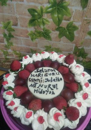 Foto resep Puding black forest tart