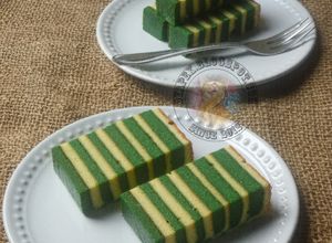 Gambar Kek Lapis Green Tea Cheese
