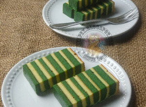 Gambar Kek Lapis Green Tea Cheese