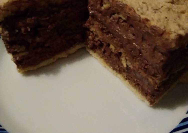 Dió habos csokis kocka