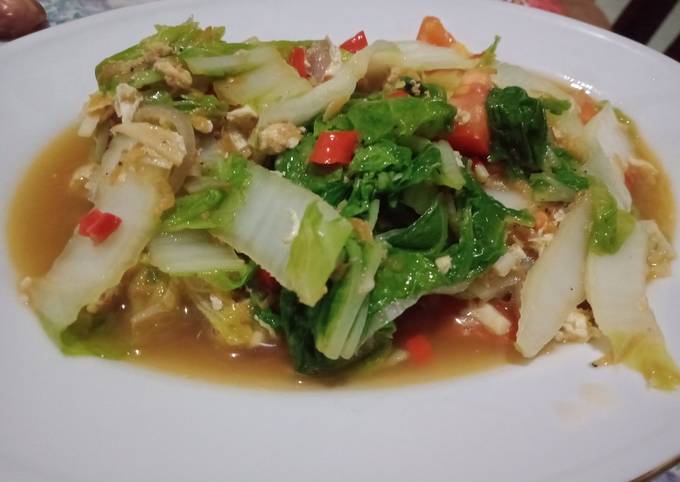 TUMIS SAWI UDANG REBON - DAPUR MARISA