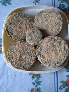 Una foto de Hamburguesas veganas de soja y acelga/espinaca
