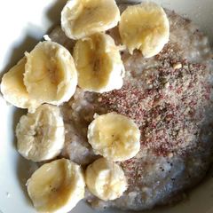 A picture of Oats porridge #authors marathon.