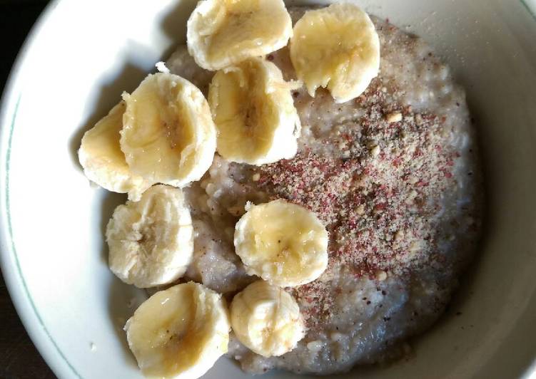 Recipe of Ultimate Oats porridge #authors marathon