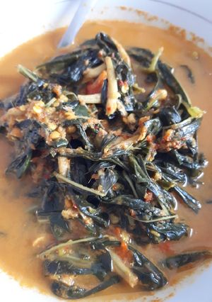 Foto resep Gulai daun singkong teri