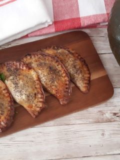 Una foto de Empanadillas de calabaza y queso