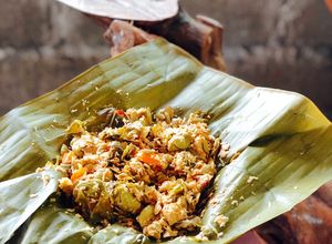 Foto resep Botok Lamtoro, tahu, Pere, Dong So