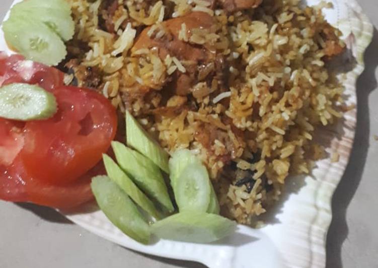 Recipe of 🐔 chicken biryani in 21 Minutes at Home